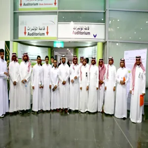 طلاب الجامعة يقوموا بزيارة  المعرض والمؤتمر الدولي للتعليم العالي.