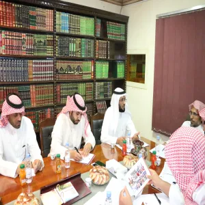عمادة شؤون الطلاب تثمن التعاون مع المكتب التعاوني للدعوة والإرشاد بالمجمعة