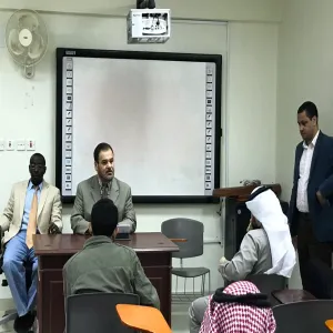 دورة عن تنمية الضبط الداخلي لدى الطالب لوكالة شؤون الطلاب في كلية التربية بالمجمعة