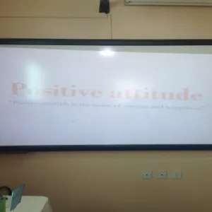 ورشة عمل بعنوان  " مهارات التعايش في بيئة إيجابية "