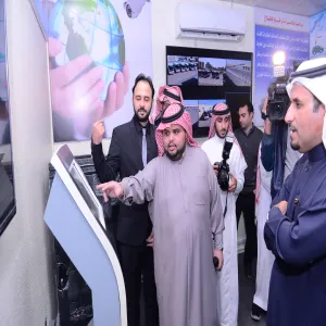 معالي مدير الجامعة يفتتح الوحدة الرقمية ( آمن ) ، ومركز خدمة الطالبات بمجمع الكليات بالمجمعة .