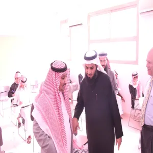 زيارة سعادة وكيل الجامعة للشؤون التعليمية للكلية