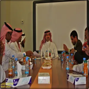 سعادة وكيل الجامعة للشؤون التعليمية يزور  كلية العلوم بالزلفي