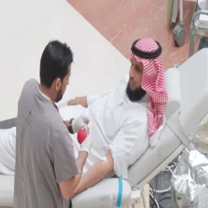 " دمك حياة لغيرك" حملة للتبرع بالدم بكلية التربية بالزلفي