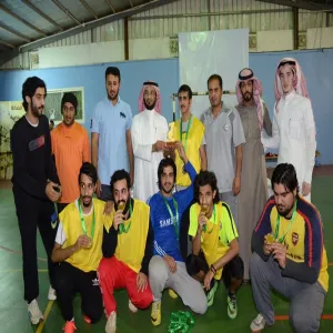 عمادة شؤون الطلاب تختتم البطولة التنشيطية لكرة القدم للعام الجامعي 1435/1436هـ