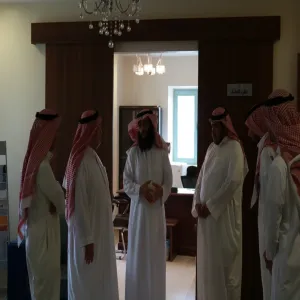 جامعة القصيم في زيارة للجامعة .