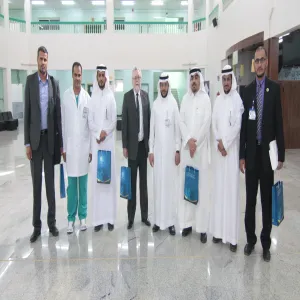 استقبال الكلية فريق المحاكاة للمراجعة الخارجية المؤسسية للجامعة