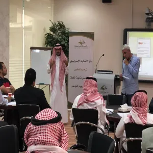 إدارة التخطيط الاستراتيجي تقيم ورشة عمل متابعة الخطة الاستراتيجية للجامعة