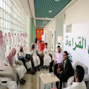 مشاركة قسم اللغة  الانجليزية في نادي القراءة بالكلية