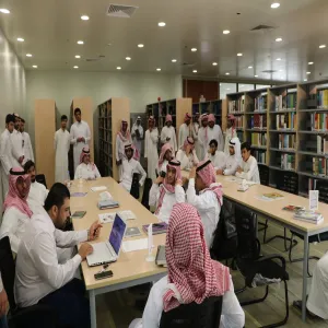 كلية التربية بالزلفي تقوم بتفعيل اسبوع الكتاب والمكتبة