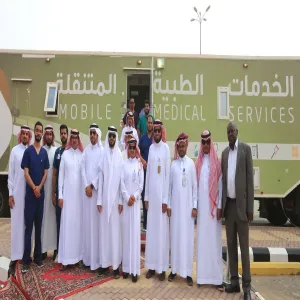الخدمات الطبية بالتعاون مع كليه الطب تقيم برنامج زيارة محافظات ومراكز المجاورة لمحافظة المجمعة
