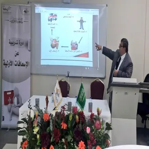 الخدمات الطبية تقيم دورة عن الإسعافات الأوليه في كلية العلوم والدراسات الإنسانية بمحافظة الغاط