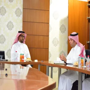 وفد من عمادة البحث العلمي في زيارة لكلية علوم الحاسب والمعلومات