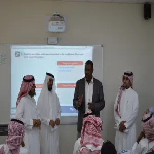 وكالة الجامعة للشؤون التعليمية تزور كلية العلوم والدراسات الإنسانية بحوطة سدير