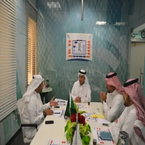 لقاء مدير مركز الابتكار مع المشرف العام على منظومة المعرفة بجامعة الملك سعود