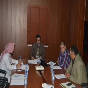 اللجنة التنفيذية للخطة الإستراتيجية في وكالة الجامعة للشؤون التعليمية تعقد اجتماعها الأول