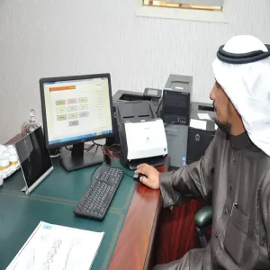 سعادة عميد الكلية الدكتور عبدالرحمن السبت يدشن موقع قسم العلوم التربوية الإلكتروني