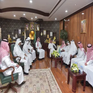 معالي مدير الجامعة الإسلامية يزور جامعة المجمعة