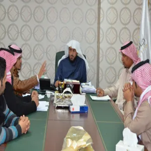 وكيل الجامعة يناقش خطة العمل في مكتب إدارة المشاريع pmo