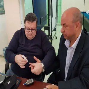 بالتعاون مع المركز الطبي الجامعي كلية المجتمع تقيم محاضرة توعوية عن مرض السكري