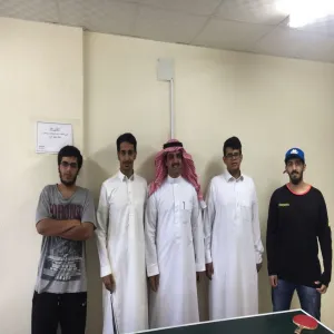 افتتاح منافسات بطولة التنس والألعاب الإلكترونية في كلية التربية بالمجمعة