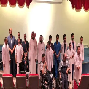 Medical Team in cooperation with College of Medicine Visits Rehabilitation Center in Majmaah