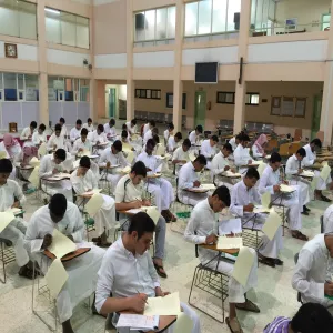 الكلية تنظم دورة تحضيرية لاختبار القياس