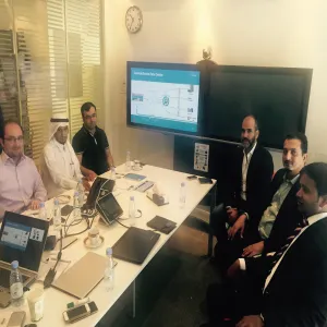 وفد من عمادة تقنية المعلومات يزور شركة HP في الرياض