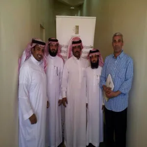 وفدٌ من الإدارة العامة للتخطيط والتطوير الإداري بالجامعة يقوم بزيارةٍ لجامعة الجوف