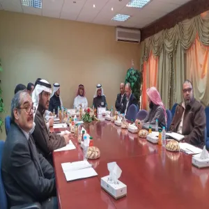 إدارة الكراسي البحثية تقيم لقاءاً ثقافياً بكلية المجتمع