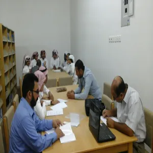 قسم إدارة الاعمال بكلية رماح تعقد ورشة عمل للإرشاد الأكاديمي للطلاب المستجدين‎