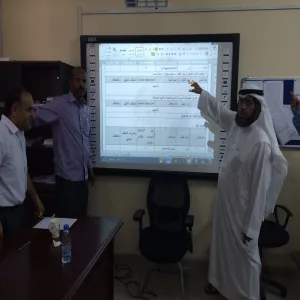 قسم إدارة الأعمال بكلية العلوم والدراسات الانسانية برماح تقيم ورشتي عمل توصيف البرنامج‎