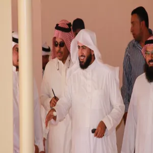 وكيل الجامعة د.مسلم بن محمد الدوسري في جولة تفقدية لمنشآت الكلية