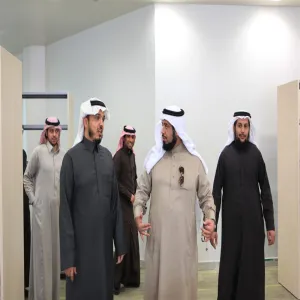 وكيل الجامعة الدكتور / إبراهيم الحقيل في زيارة تفقدية لكليتي العلوم وطب الأسنان بالزلفي