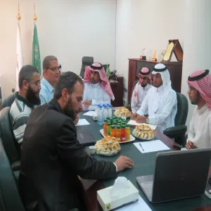 العمادة  تستقبل وفد من قسم الحاسب الآلي من كلية العلوم بالزلفي