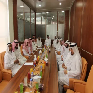 زيارة عميد شؤون أعضاء هيئة التدريس والموظفين