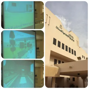زيارة منسوبات وطالبات كلية العلوم والدراسات الإنسانية برماح الى دار الرعاية الأجتماعية للمسنات بالرياض ضمن برنامج حملة (فينا خير التطوعية)