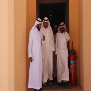 عميد شؤون الطلاب يلتقي بطالبات كلية العلوم والدراسات الانسانية بحوطة سدير