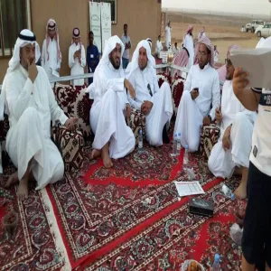 وحدة السلامة والأمن الجامعي بحوطة سدير تساهم بالتنظيم الأمني لعملية ترائي هلال شهر رمضان المبارك