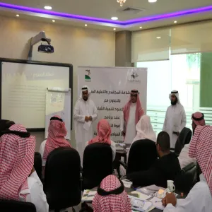 بمشاركة (30) طالباً من ذوي المبادرات التطوعية بالجامعة  عمادة خدمة المجتمع والتعليم المستمر بالتعاون مع مؤسسة الأميره العنود  تعقدان ورشة عمل حول قوة التطوع