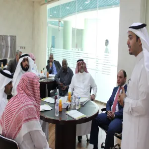 برعاية وكيل الجامعة للشؤون التعليمية كلية إدارة الأعمال تقيم ورشة عمل "الاعتماد الأكاديمي (AACSB) التطلعات ومجالات التحسين"