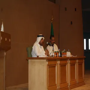 لقاء سعادة عميد كلية الهندسة بالطلاب