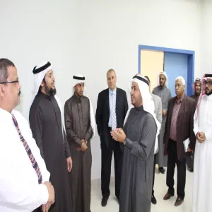 كلية العلوم تستقبل وكيل الجامعة للشؤون التعليمية