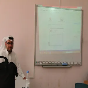 دورة بعنوان " إستخدام الحاسب الآلي في الأعمال المكتبية "