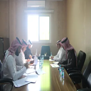 زيارة فريق تقييم الإدارات للأمن الجامعي