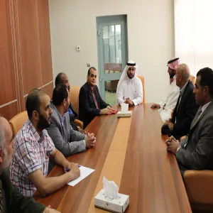 كلية العلوم بالزلفي تستقبل وفد القياس والتقويم بكلية التربية