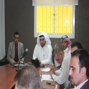 وكالة الجامعة للجودة  والتطوير في عمادة السنة التحضيرية  تعقد اجتماعها الرابع