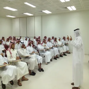 كلية التربية بالزلفي تقيم حفل استقبال دارسي الدبلومات التربوية .