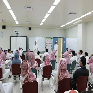 كلية العلوم بالزلفي تستضيف المركز الصحي بحي الفاروق بمناسبة اليوم العالمي للسكري