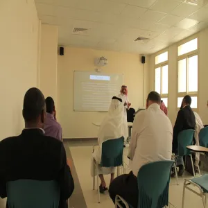 ورشة عمل بعنوان " الإرشاد الأكاديمي"